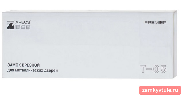 Замок ЗВ APECS T-05-CR корпус (хром)