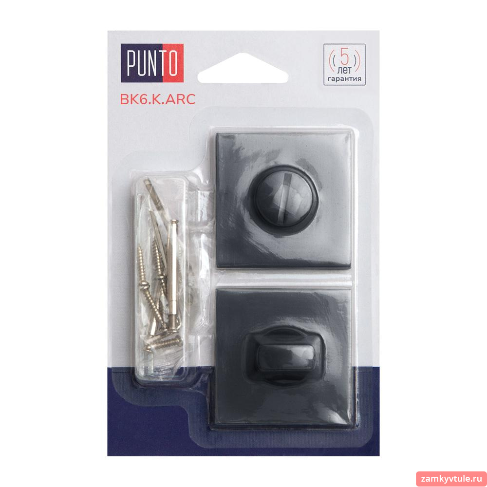 Ручка поворотная PUNTO BK6.K.ARC.Q52 (BK6 ARC) BL-24 (черный)