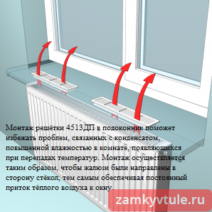 Решётка 4513ДП (белая)