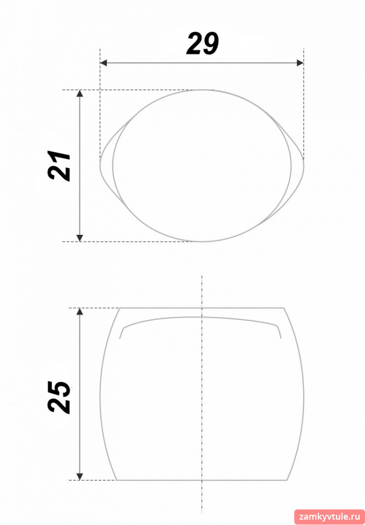 Ручка BOYARD RC 119 MDN.4