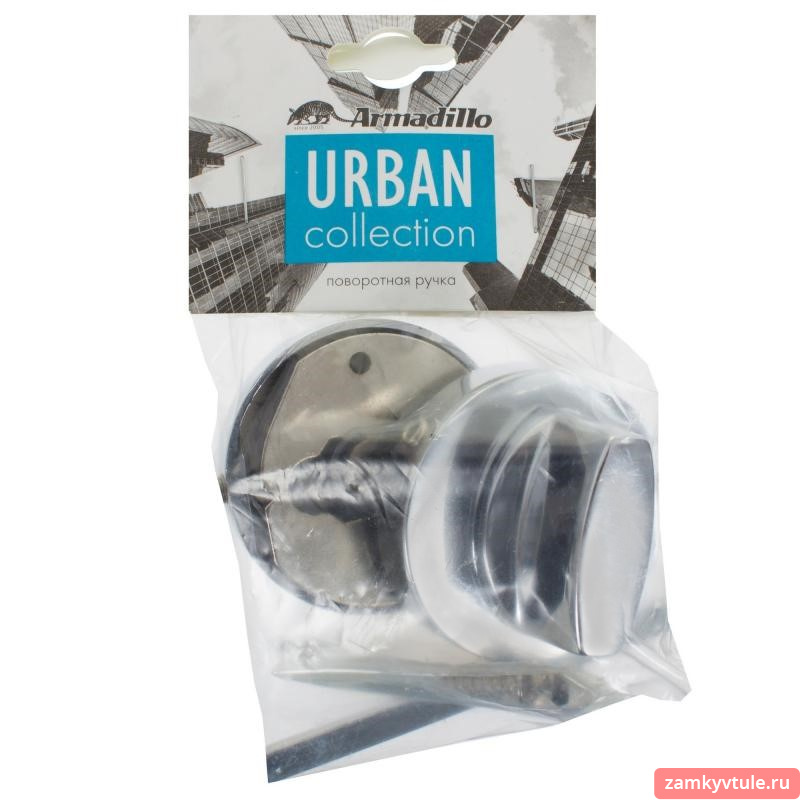 Ручка поворотная ARMADILLO BK6.R.URS52 (WC-BOLT BK6 URS) SN-3 (матовый никель)