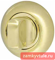 Ручка поворотная ARMADILLO BK6.R.LD54 (BK6) SG/GP-4 (матовое золото/золото)