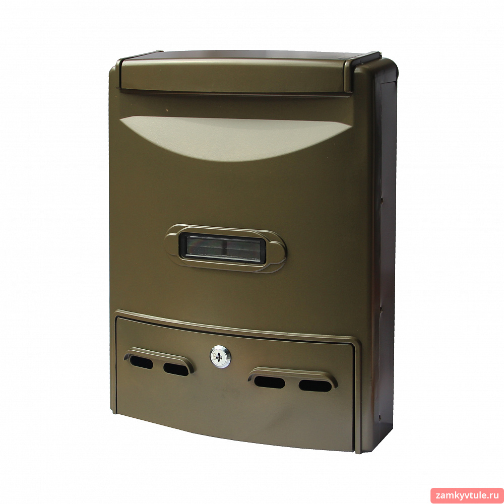 Почтовый ящик К-34001 (коричневое золото)