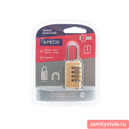 Замок ВС APECS PDB-40-21-CODE