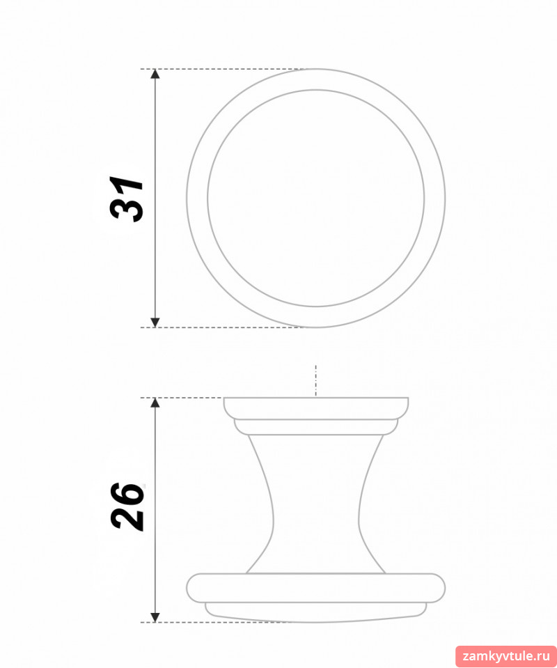 Ручка BOYARD RC 302 AB.4