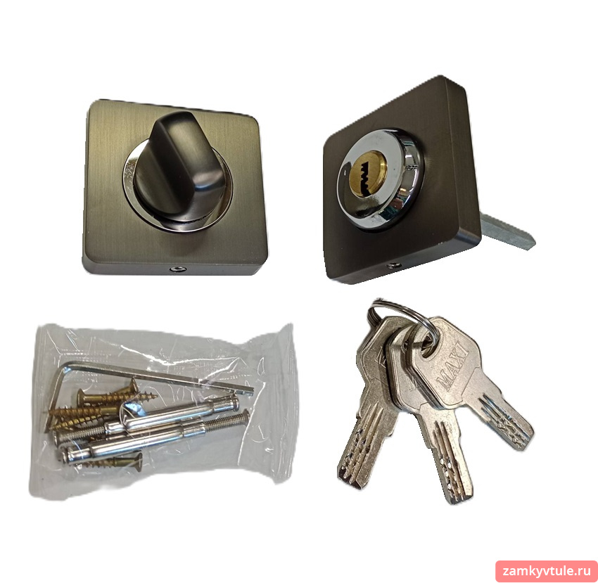 Фиксатор с замком MAXI LOCKS SW1ET GRF (графит)
