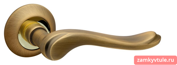 Ручка FUARO R.RM54.GRAZIA  AB/GP-7 (матовая бронза/золото)