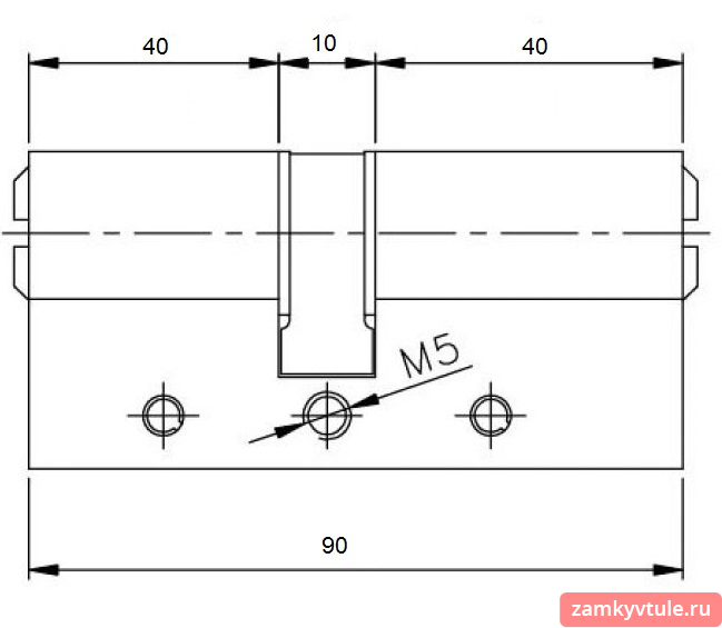Механизм КАLE F 164 SN 90 (45*45) к/к (никель)