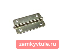 Петля 25*18 мм шахматная (золото)