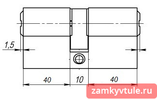 Механизм PUNTO Z400/90mm (45*45) к/к CP