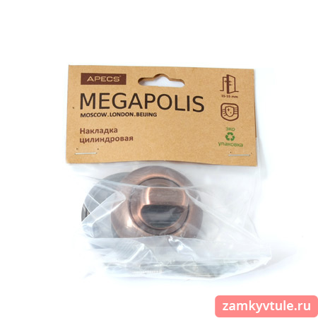 Фиксатор APECS Megapolis WC-0803-AC (медь)