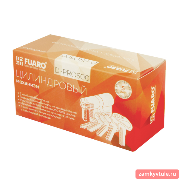 Механизм FUARO D-PRO500/90mm(45*45) к/к (хром)