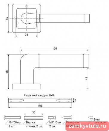 Ручка CODE DECO H-22083-A-GRF (графит)