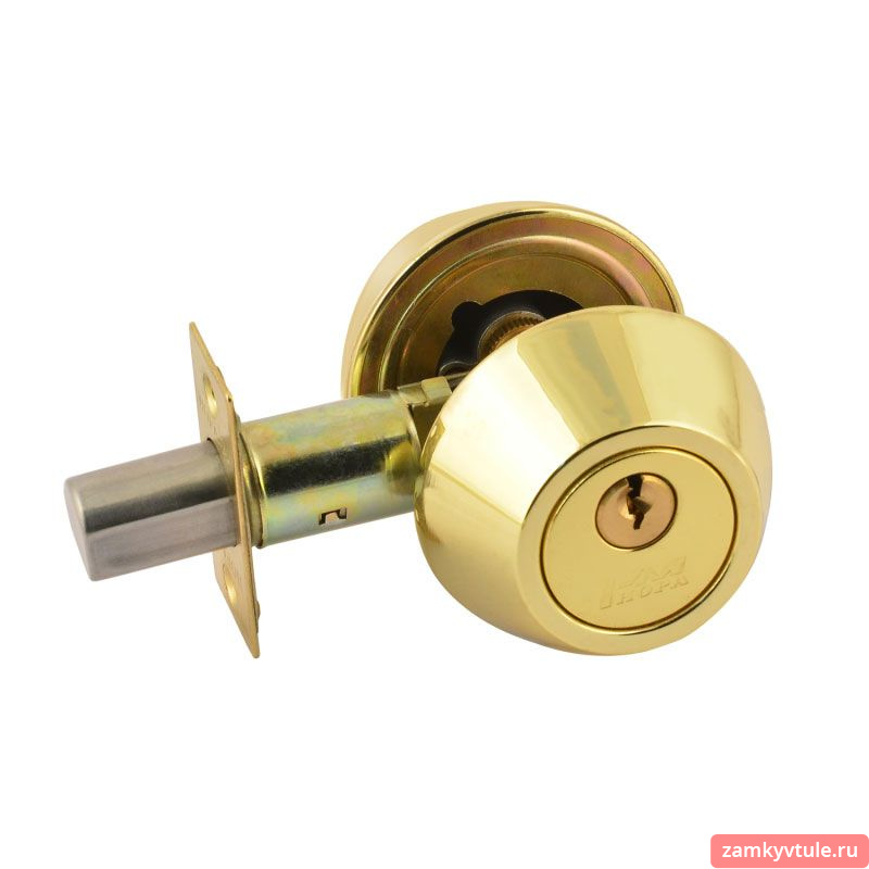 Замок ЗВ NORA-M D2 ключ/ключ (золото)