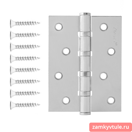 Петля  АVЕRS 100*75*2,5-B4-CR (хром)