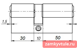 Механизм PUNTO Z400/90mm (35*55) к/к CP