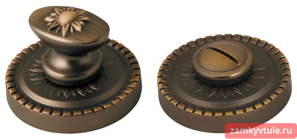 Ручка поворотная ARMADILLO BK6.R.CL55 (BK6/CL) BB-17 (коричневая бронза)