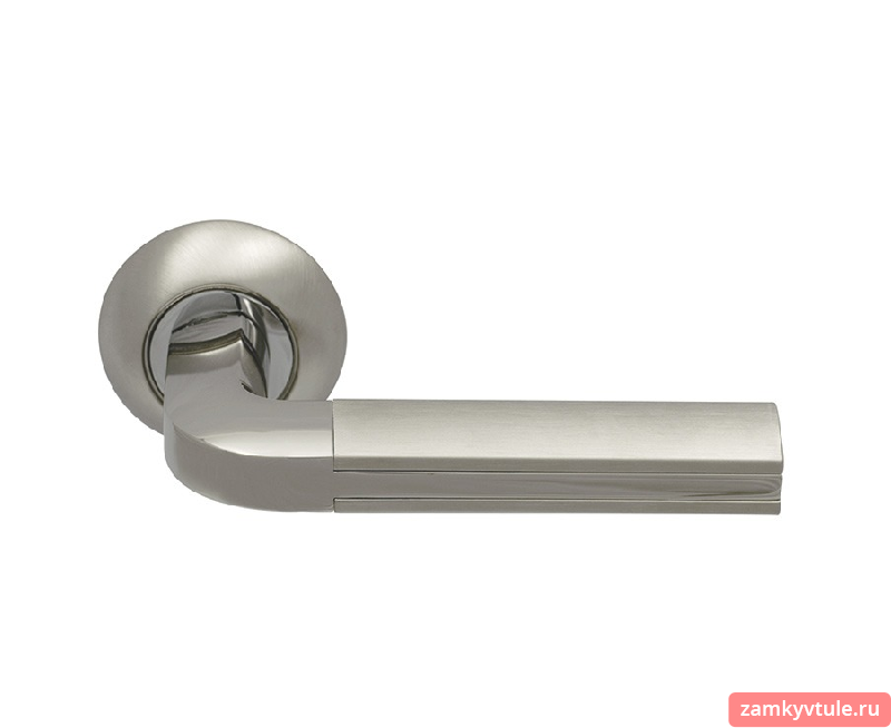 Ручка ARCHIE SILLUR 96 S.CHROME/P.CHROME (матовый хром/хром)
