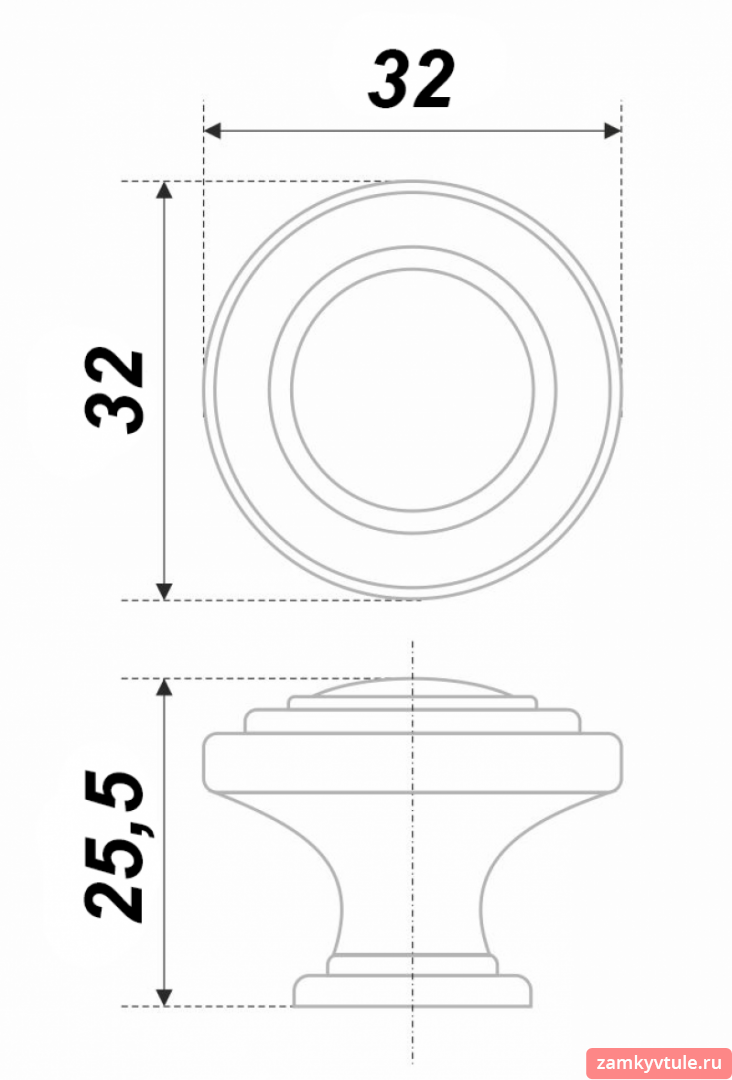 Ручка BOYARD RC 037 BSN.4