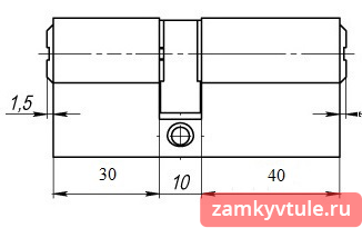 Механизм PUNTO Z400/80mm (35*45) к/к CP