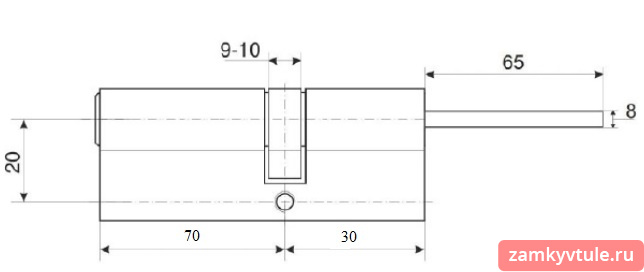 Механизм APECS SM-100(30S/70)-S/65-NI
