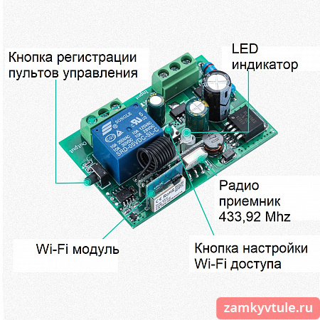 WiFi контроллер Tuya Switch