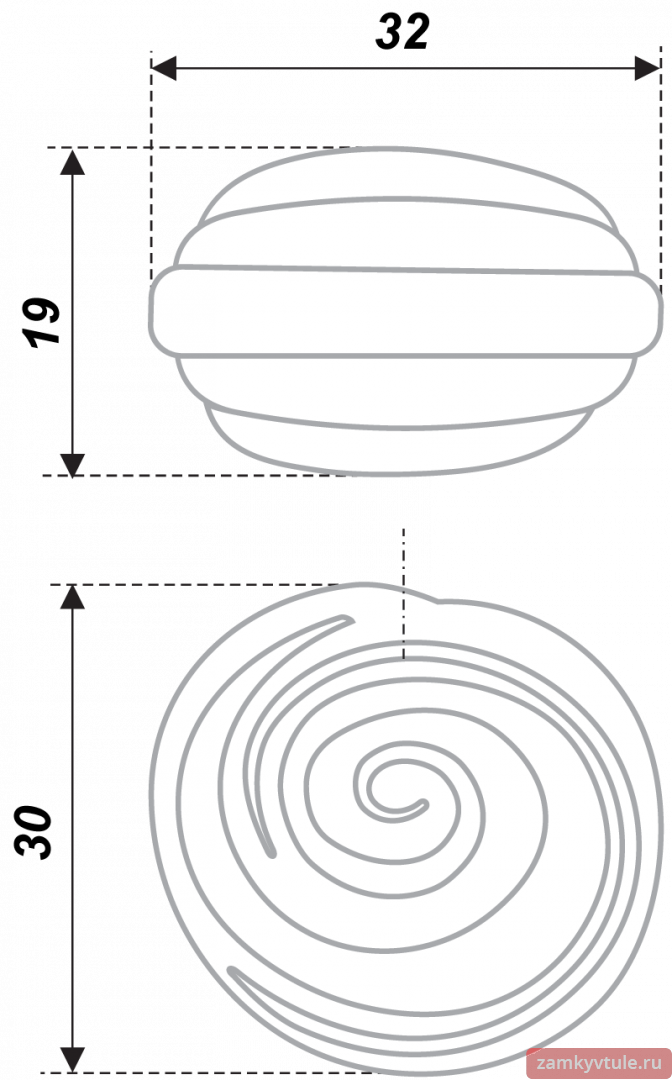 Ручка BOYARD RC 418 BAC.4