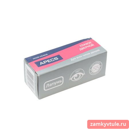 Глазок APECS 3016/70-110 G (золото)