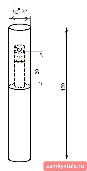 Петля гаражная МЕТАЛЛИСТ 120*22 (с шариком)