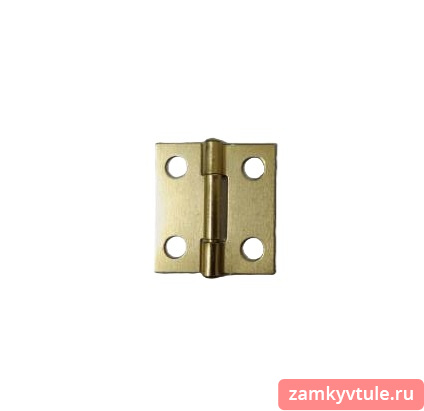 Петля 24*23 мм шахматная (золото)