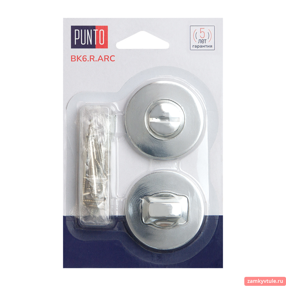 Ручка поворотная PUNTO BK6.R.ARC.R52 (BK6 ARC) CР-8 (хром)