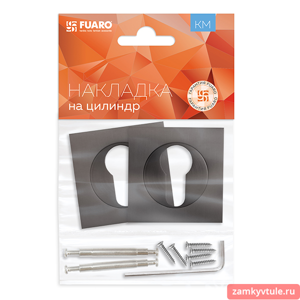 Накладка под цилиндр FUARO ET.K.KM52 (ET KM) GR-23 (графит)