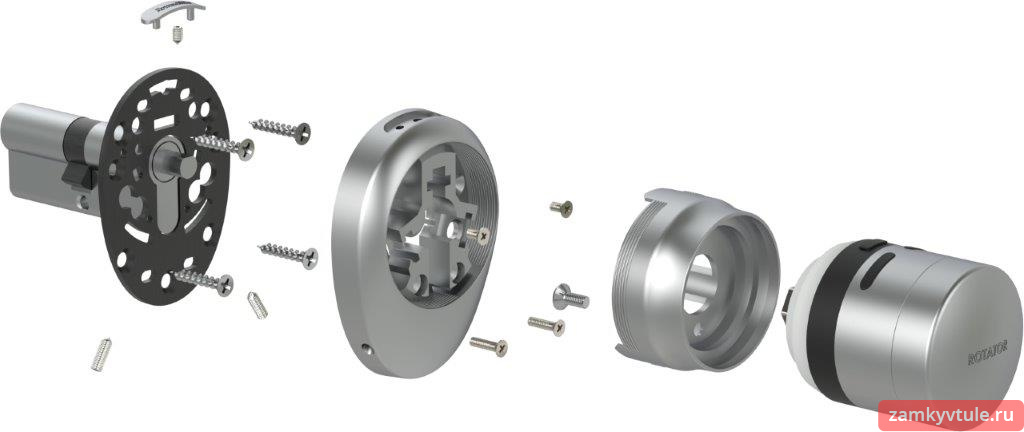 Электронный замок ROTATOR EL.RT01.01 BL (черный)