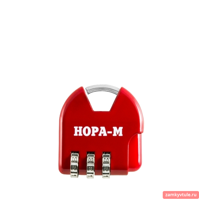 Замок ВС NORA-M кодовый 601 (красный)