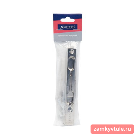 Шпингалет торцевой APECS FB-01-140-Ni (никель)