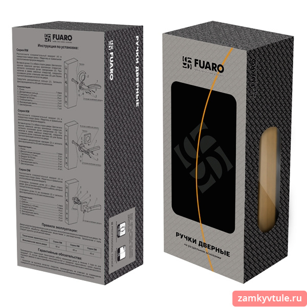 Ручка FUARO R.RM54.PRIMA SN/CP-3 (матовый никель/хром)