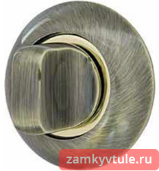 Ручка поворотная ARMADILLO BK6.R.LD54 (BK6) AB/GP-7 (бронза/золото)
