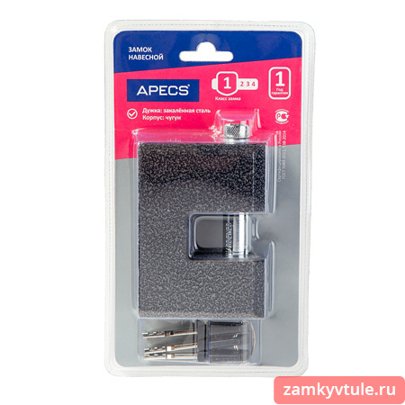Замок ВС APECS PD-16-90-Blister