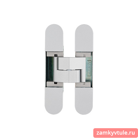 Петля врезная APECS 115*23-3D-Z-CRM (матовый хром) (R11,5)