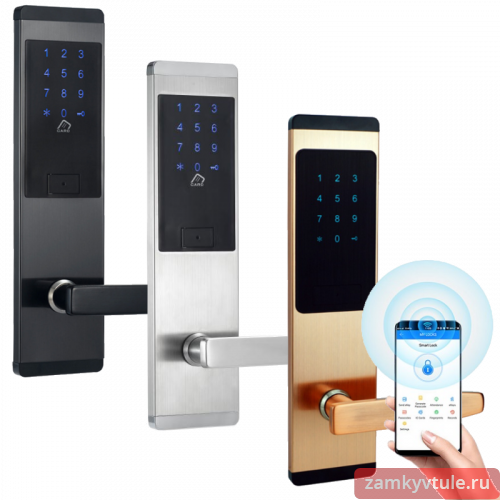 Электронный замок OZLOCKS HL-F16/SM/MF/steel (правый)