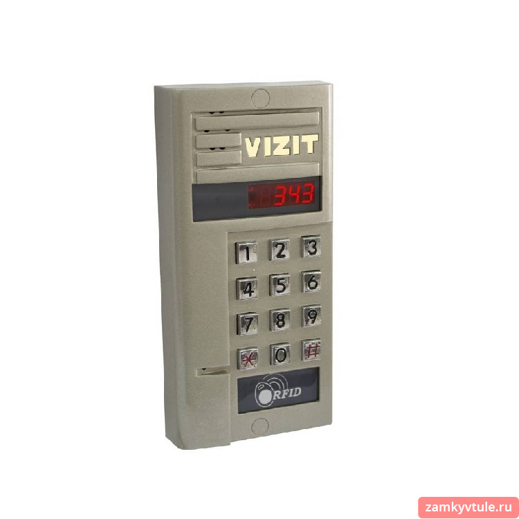 Блок вызова домофона VIZIT БВД-343RCPL