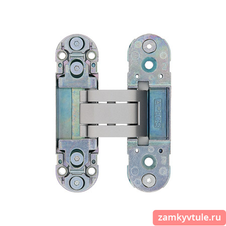 Петля врезная APECS 110*30-3D-Z-CRM (матовый хром) (R15)