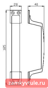 Ручка Трибатрон РС-100 (серебряный антик)