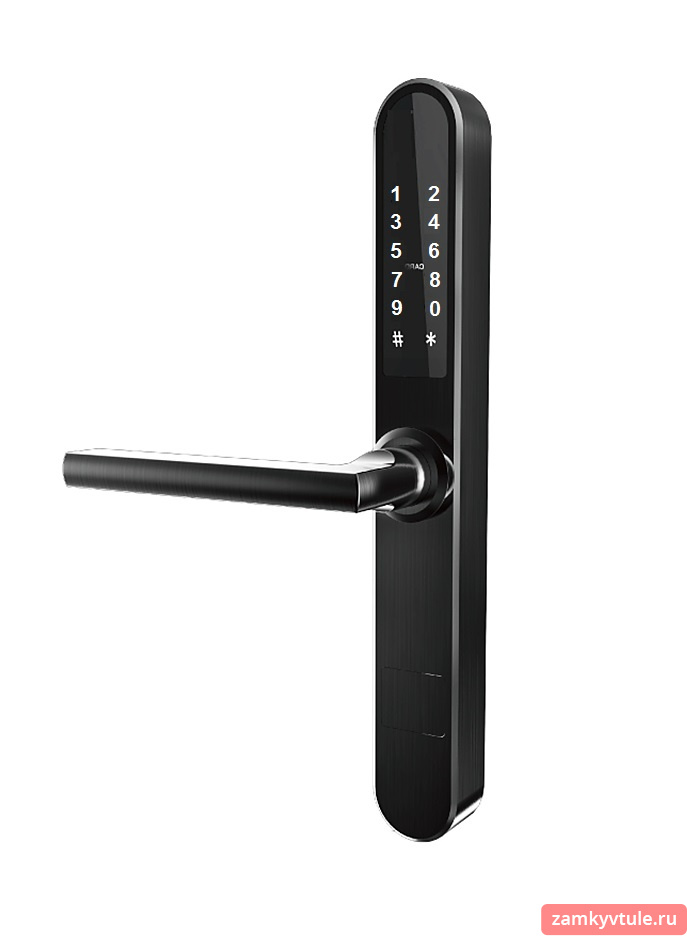 Электронный замок OZLOCKS HL-F46/SM+/MF/black (левый)