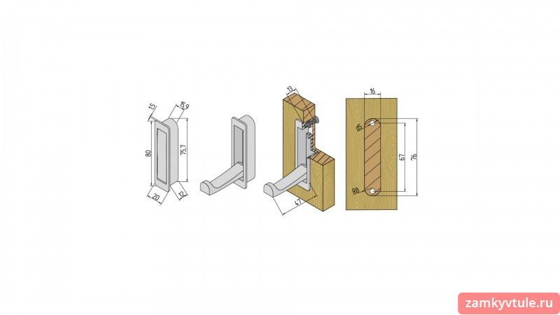 Крючок BOYARD К100BN.12