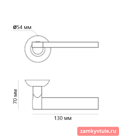 Ручки APECS H-0592-Z-CF (кофе)