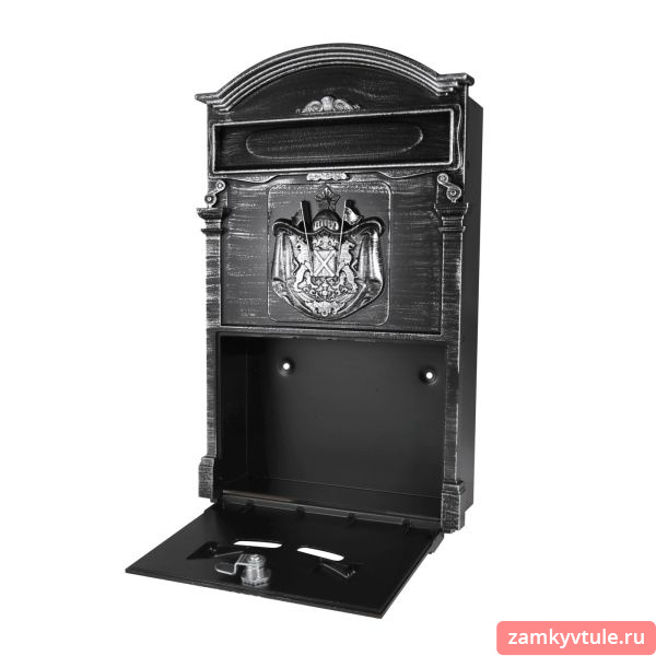 Почтовый ящик №4010В (старое серебро)