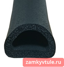 Уплотнитель KIM TEC D 21*15 черный бухта 50м