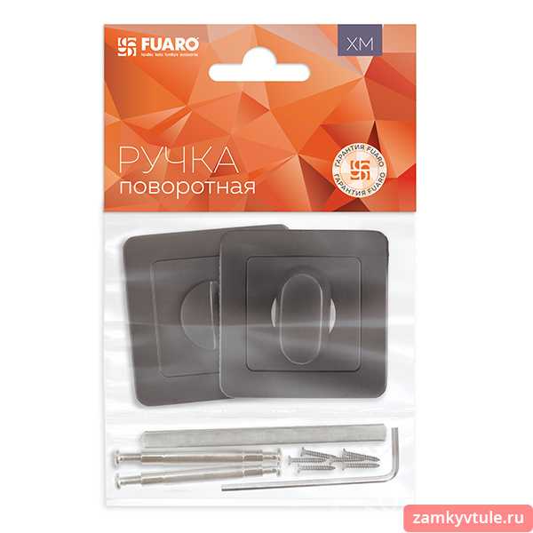 Ручка поворотная FUARO WC-BK6.K.XM52 BL-24 (черный)