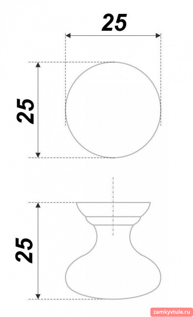Ручка BOYARD RC 433 BL.4